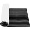 ZWCSHUU Antiscivolo Marine Boat Decking Mat Tappetino Autoadesivo in Schiuma Eva in Teak, Pavimento Marino for Yacht, Tappetino Sintetico for Barche, 2400X450X6mm
