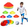 BAOSROY Coni da Allenamento,Rotondi Allenamento,Coni per Allenamento Calcio,Coni a Disco per l'Allenamento,Calcio Accessori,Ostacoli Allenamento,per l'allenamento Calcio e Marcatura del Campo