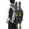 Generic Borsa per bagagliaio, zaino da viaggio da 65 l, grande capacità, resistente, impermeabile, per sci, snowboard, attrezzatura spaziosa, occhiali volanti, guanti e da sci