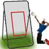 CADUKE Rete di rimbalzo regolabile per pallavolo, dispositivo di allenamento da pallavolo con zona di impatto per colpire, servire, passare, esercitare spikes, rete di rimbalzo per baseball, lacrosse, tennis