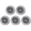 Tsophreniq Bussole tascabili in acciaio inox, rotonde, 60 mm, accurate per escursionismo, campeggio, camper, canottaggio, sopravvivenza, zaino in spalla