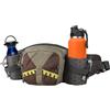 Gungtj Waist Fanny Pack, Running Waist Bag, Bottle Holder Waist Pack, Sports Running Belt Pouch, Outdoor Climbing Bag, Comfortable Waist Bag, Hydration Pack for Running, Secure Fit Running Belt,, Caffè, Se