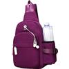 Générique Borsa per il petto - Leggero antifurto regolabile, sportivo, tasca per il petto, per viaggi all'aperto, allenamento in palestra, viaggi, corsa, ciclismo, l