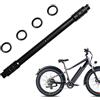 Genérico Adattatore per asse per rullo da ciclismo, strumento di conversione per ruota di bicicletta, ricambi riparazione parti ciclismo e strumento di manutenzione pneumatici bici da strada per la casa