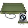 Generic Vasca doccia portatile, base doccia da campeggio, secchio d'acqua multiuso da 80 cm, design compatto impermeabile, bacino pieghevole per camper, per viaggi, spiaggia, tenda, uso bagno, donne e uomini