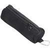 HEBEOT Borsa per accessori da allenamento da tennis, portatile, per sport, per pickleball, golf, badminton, con cerniera e moschettone, tessuto Oxford 600D, 20 x 6,5 cm