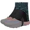 Aqvjd Ghette impermeabili da trekking ghette regolabili per scarpe da trail running ghetta per alpinismo e racchette da neve Gamba regolabile leggera escursionismo arrampicata gamba