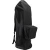 FAUOSWUK Zaino per Paddle Board Borsa di Stoccaggio Impermeabile Durevole per Adulti Che Praticano il Surf 34,25 X 20,87 Pollici Tela Nera