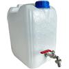 pokm toolsmarket - Tanica per acqua con rubinetto, tanica per acqua da 10 l, tanica per acqua potabile con rubinetto da 1/2, filettatura zincata, serbatoio dell'acqua senza BPA, serbatoio dell'acqua