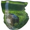 Generic Sciarpa tubolare da campo da calcio mezza faccia copricapo antipolvere scaldacollo antivento fascia per pesca caccia sci 25 x 50 cm