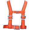 Generico Imbracatura Per Uomo Costruzione - Acciaio Legato In Nylon Poliestere 100 Kg | Kit Cordini Di Trattenuta Per Attrezzatura Anticaduta | Attrezzatura Per Il Corpo Di Protezione Di Sicurezza Multifunzion