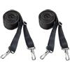 Ldbuejiaja Cinghie per tende da sole marine con passante a scatto in acciaio inossidabile, materiale Bimini Top Hardware, regolabile da 71 a 152 cm, moschettone antiruggine, hardware in nylon