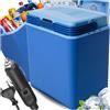 Kamai Coolbox Frigo elettrico da 24 l, 12 V, da campeggio, isolante, portatile, per auto, barca, giardino e viaggi, compatto e silenzioso Kamai Coolbox