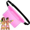 Genérico impermeabile, con cintura regolabile, tracolla regolabile, per sport acquatici in spiaggia, piscina, kayak o viaggi, Rosa, Consulte la descripción, Vedere la descrizione