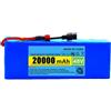 BGGNG 48V 20AH Batteria Di Ricambio Per Scooter Elettrico 13S3P Batteria Al Litio Ad Alta Potenza Batteria Ebike Impermeabile Ad Alta Potenza Con Caricabatteria T+DC