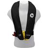 Orangemarine - Giubbotto di salvataggio gonfiabile, manuale, 170 N Essential, colore: Nero