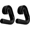 Tressify 2 maniglie per trazioni con impugnatura neutra, design verticale per lat pull down e canottaggio, accessori da palestra per stacchi e allenamento muscolare, superficie ruvida, 13 x 3 x 13,2