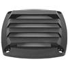 Jelquix Marine Air Fit per Griglia di Ventilazione Copertura Resistente Nera per Uscita Aria Barca Yacht Ventilazione in Materiale ABS da 3 Pollici