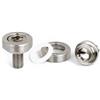 Tsophreniq 2 viti per pedivella per bicicletta, M8 x 15 mm, viti di fissaggio per assi inferiori della bici, bulloni filettati esagonali interni filettati da 8 mm, filettatura interna esagonale