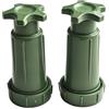 Honseadek Alimentatore per esche per pesca alla carpa, strumento pressa per pastura con design scanalato per palline rotonde Ming, compatibile con esche appiccicose e scottate (confezione da 1)