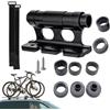 Generic Supporto per anteriore da ciclismo, blocco da ciclismo per montaggio a - Blocco da per carichi pesanti,Supporto anteriore a sgancio rapido, portabiciclette portapacchi per auto, per portabici
