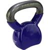 Tunturi 14TUSCL345 Kettlebell - Kettle Bell In Vinile - Viola - 4 Kg, Unisex - Adulto, Purple, 4 kg