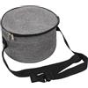 Tsophreniq Borsa porta dischi da golf, in tessuto 420D, con scomparti multipli, tracolla ergonomica, borsa per il trasporto del disco da golf