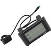 Vistreck Misuratore LCD SW900 per Bici Elettrica, Display Impermeabile a 5 Pin per Scooter Elettrici - Pannello di Controllo Sostitutivo