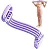 Generico Fasce da stretching per braccia,Corda Elastica con Maniglie per Trazione Muscolare | Bande per Stretching Pilates - per allenamento Pilates fitness palestra casa yoga esercizio avambraccio braccia spa