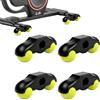 Générique Bike Trainer Rocker Feet, Noise Reduction Kit With Tennis Balls Vibration Dampening Pads For Indoor Cycling Trainer, Stabile Anti Slip Accessories For Home Gym Living Room Apartment Workout Setup