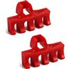 yanwuwa 2 PZ Racchetta Da Badminton Stringing Tool Racchetta Spandicarichi Adattatore Protector Accessori Macchina Da Badminton Strumento