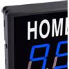 Huairdum Tabellone Segnapunti Elettronico Digitale con Telecomando, Display a LED Portatile Segnapunti della Squadra Ospite Domestica per Basket, Tennis, Badminton e Giochi da Tavolo