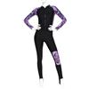 Kronabelle Muta da donna con protezione solare completa, a maniche lunghe, con cerniera frontale, per nuoto, surf, snorkeling