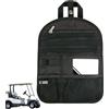 Générique Organizzatore di golf per auto,Tasca organizzatrice per club da golf,Borsa di immagazzinaggio portatile per auto - per campo d allenamento torneo sport cortile posteriore