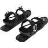 Vistreck Mini Scarpe da Sci con Attacco Regolabile - Scarponi da Snowboard per Esterni per Sentieri Forestali - Adatto Alle Taglie USA 5-14