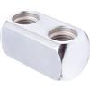 Tsophreniq Adattatore per immersioni multiple in acciaio inox, compatibilità universale per attrezzatura subacquea e piscine Connettori universali per attrezzature subacquee