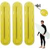Genérico Scatola per pinne per longboard, a scatola per la tavola da surf, attrezzatura per immersioni e snorkeling di leggero, ricambio delle pinne della tavola da paddle, del timone della tavola da