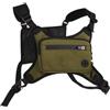 Generic da uomo, per sport all'aria aperta, per corsa, zaino, porta telefono, attrezzatura da esterno, per donne e uomini, ciclismo, moto, escursioni, campeggio, viaggi, caccia, Verde, B, Unisex