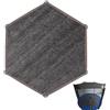 Generic Copertura parasole per trampolino | Protezione solare pieghevole resistente e impermeabile | Copertura per trampolino da esterno | Adatto per terrazza cortile giardino balcone prato