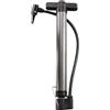 Caswynlife Pompa portatile per bicicletta con manometro di precisione, ad alta pressione, 100 psi, per pneumatici per mountain bike, basket, veicoli elettrici, compatibile con ugello AV, colore nero