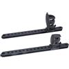 Tsophreniq Canoe Kayak Poggiapiedi Kayak Regolabile Footbrace Piedino Peg Brace Outdoor Canottaggio Pedale Sistemi di Controllo del Piede Sistemi di Controllo