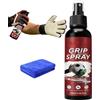 Generic Spray antiscivolo a lunga durata, 120 ml, spray per presa da portiere con asciugamano per calcio, calcio, basket, robusto accessorio sportivo con facile applicazione per giocatori e quarterback