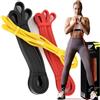 Fizyo Set di 3 nastri di resistenza, perfetti per pull-up, allenamento con la forza, yoga, fitness, crossfit, esercizio, muscoli, palestra domestica, donne e uomini, fasce a 3 livelli di resistenza,