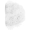 HYTROVE Cuffia da Nuoto da Donna con Petali 3d Floreali, Bianco per Protezione Chioma, Design Retrò Raffinato per Piscina e Aqua Fitness