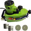Generic Strumento per lucidare il vetro, 800 W, 8000 giri/min, rettifica bordo dritto con 10 mole, ideale per lucidare acrilico, marmo, bordi in ceramica