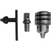 PureBowlic Mandrino mandrino 1,5-13 mm 3-16 mm con adattatore di montaggio con gambo 3/4 per compatibilità conica B16 nelle perforatrici industriali (C)