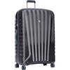 Roncato - RONCATO UNO - Zip 4 W - 5081 - Trolley grande con 4 ruote - Taglia: 78 x 50 x 30 - Colore: grigio/nero
