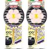 Ma-Fra MAFRA, Hippy Heaven's Door, Profumatore Auto, Deodorante Auto con Design a Forma di Fiore in Gomma, Colore Bianco, Fragranza Dolce e Delicata fino a 6 Settimane, 1 Unità (Confezione da 2)