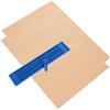 DONFAMDS Kit Scrittura Braille Tavoletta in Plastica Blu e Stilo Resistente, Facile da Usare per Persone Non Vedenti in Esercizi di Scrittura Quotidiana