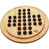 Cayro - Solitario - + 6 Anni - Con Tavola Di Legno E Fiches - Divertente Gioco Da Tavolo - Ideale Per Bambini E Adulti - Logica E Strategia - 1 Giocatore